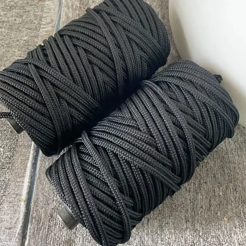 طناب نایلونی مشکی 6 میلی متری چگونه عملکرد قابل اعتمادی را برای کاربردهای فضای باز ارائه می دهد؟ طناب نایلونی مشکی 6 میلی متری چگونه عملکرد قابل اعتمادی را برای کاربردهای فضای باز ارائه می دهد؟